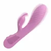 Aura Dual Flutter Vibrator Silicone Waterproof 10-Speed USB