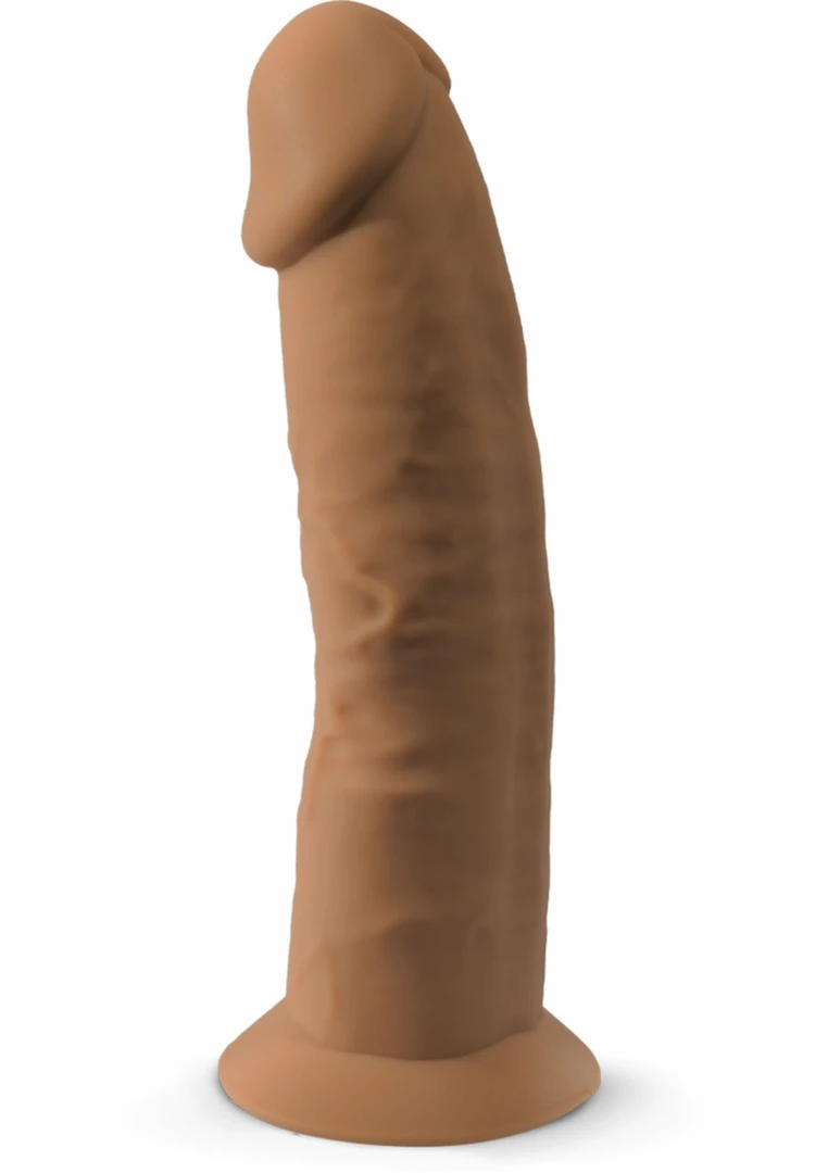 Silex-D Model 2 7.5" Silicone Intimate Device with Suction Base Beige - Anelma sextoys