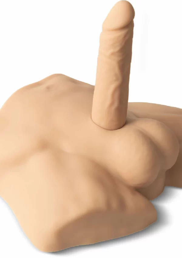Silex-D Silicone Demi Torso Small Model 7" Apollo