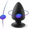 Silex-D Plug Model 1 Xsmall Black - Thermo-Reactive Silicone