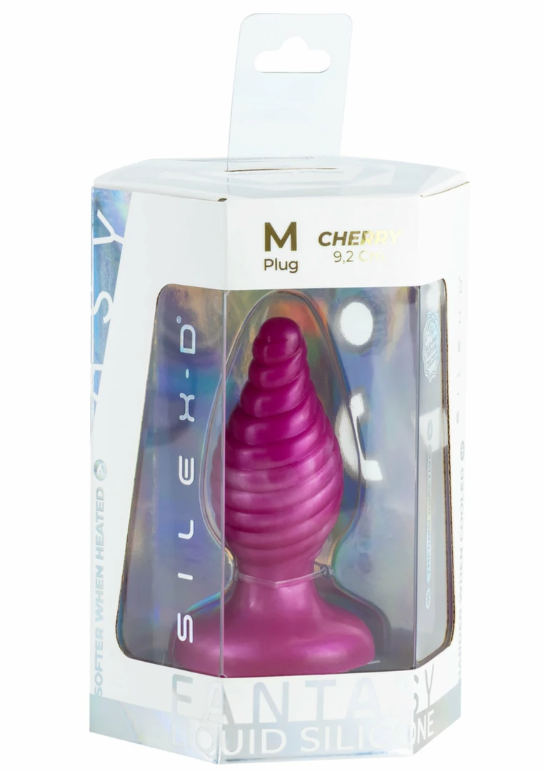Fantasy Plug Cherry SILEXPANÂ® silikonowy