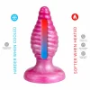 Fantasy Plug Cherry SILEXPANÂ® Spiral-Textured Pink Intimate