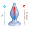 Fantasy Plug Diamond Silexd Pearl Blue - Adjustable Firmness