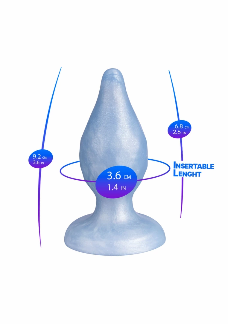 Fantasy Plug Diamond Silexd Pearl Blue