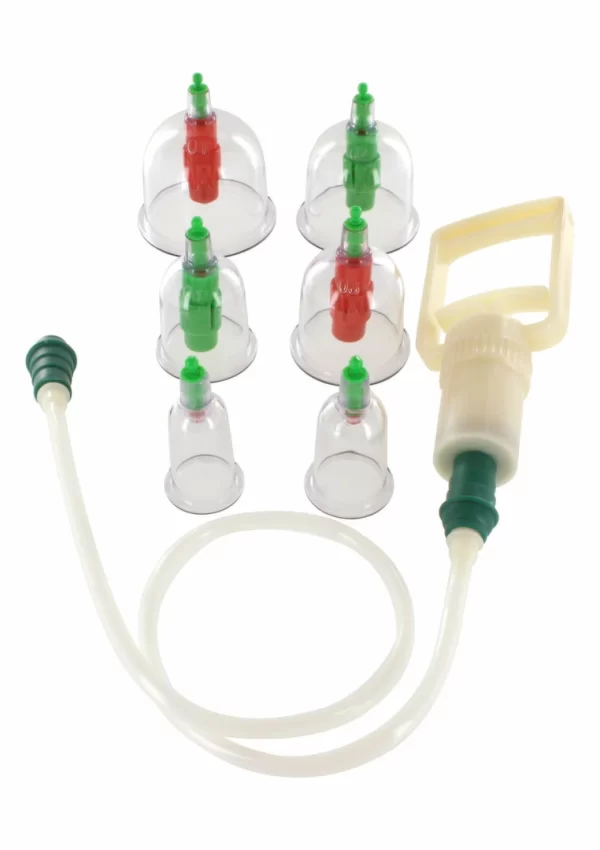 Cupping Vacuum Cupset zestaw prożniowy do terapii bańkami 12 - tuote