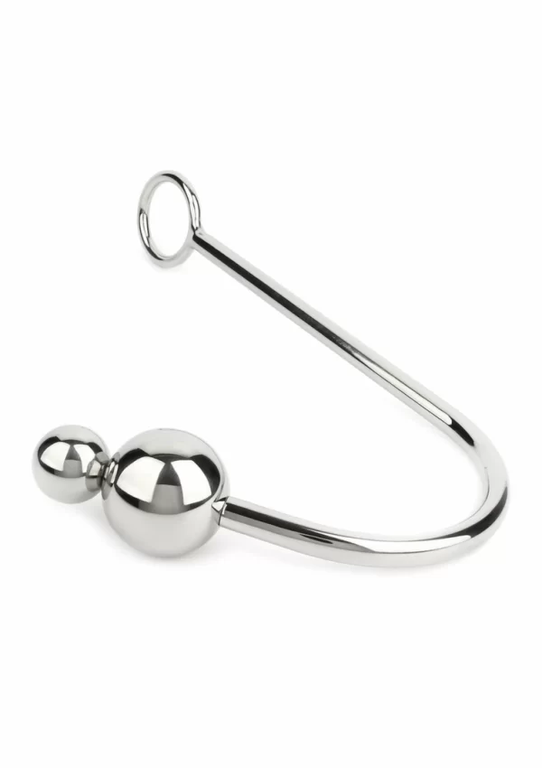 Mr. Steel Anal Hook Double Balls 25+40mm stal nierdzewna
