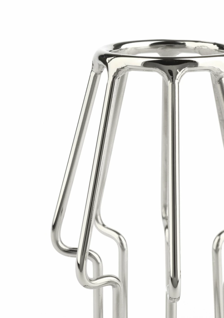 Mr. Steel Trapezoid Plug Medium Stainless Steel Geometric