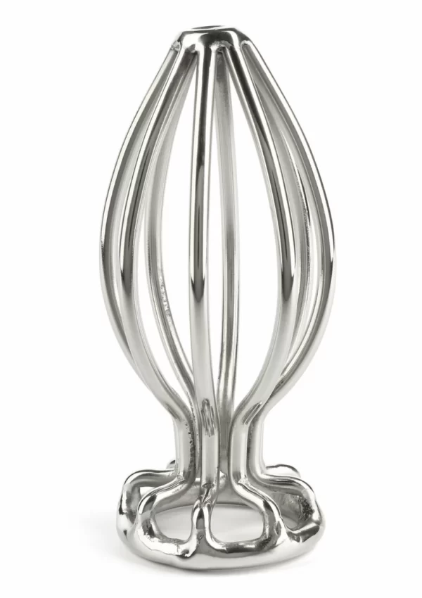 Mr. Steel Round Wire Plug Medium Stainless Steel Open-Frame Design