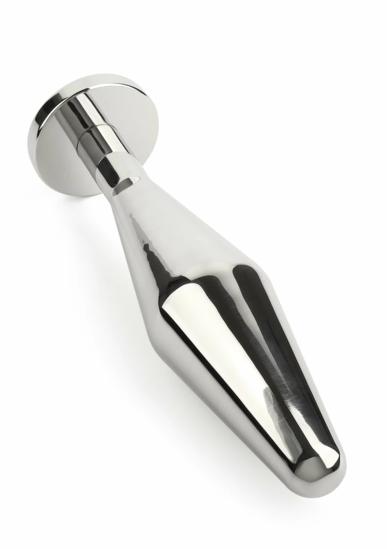 Mr. Steel Classic Plug Large Stainless Steel Ergonomic Design Mr. Steel Classic Plug Large Stainless Steel Ergonomic Design