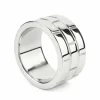 Mr. Steel The Wall C-Ring 40mm Stainless Steel Wide Band Ring - Anelma sextoys