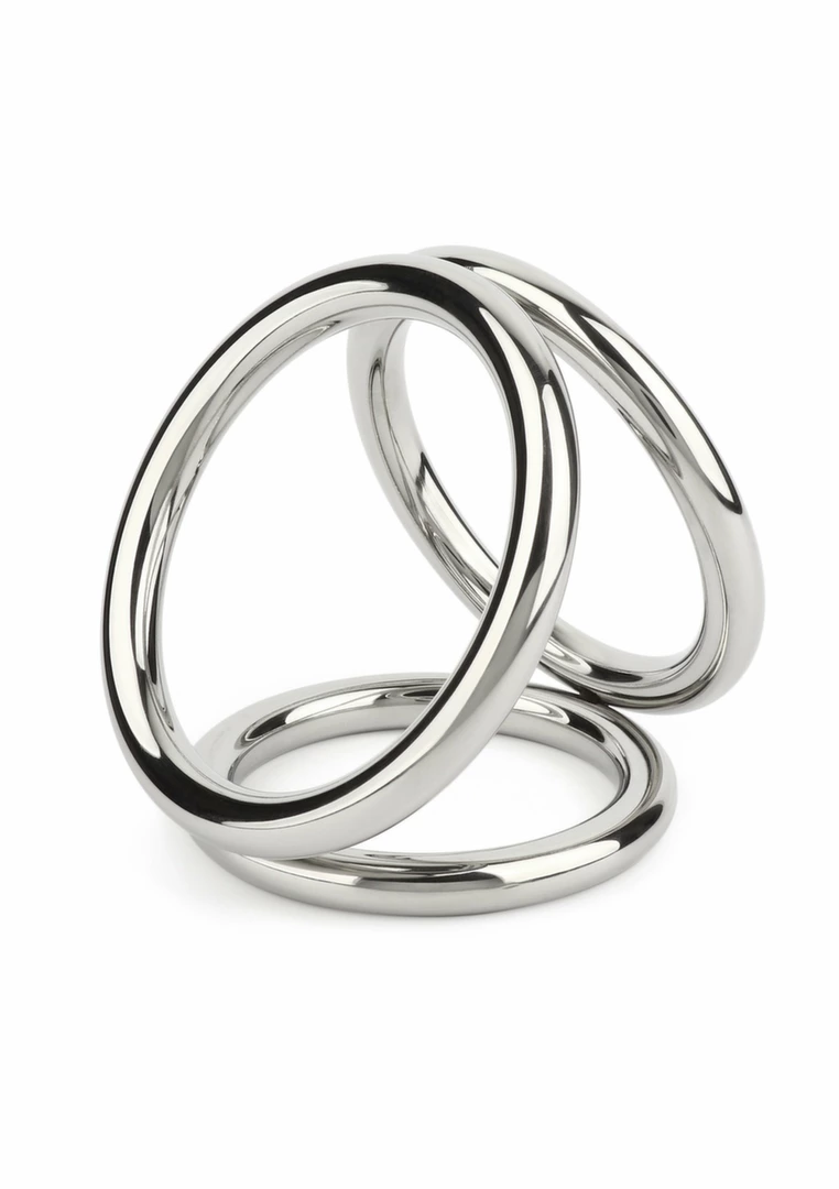 Mr. Steel Triad Chamber C-Ring Small Stainless Steel System - Anelma sextoys