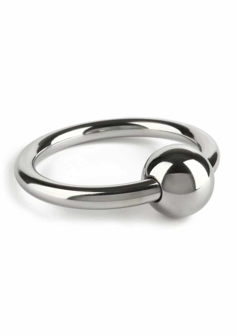 Mr. Steel Ball Closure C-Ring 45mm Stainless Steel Minimalist Design - Anelma sextoys