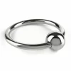 Mr. Steel Ball Closure C-Ring 55mm Stainless Steel Minimalist Design - Anelma sextoys