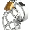 Mr. Steel San Quentin Chastity Cage stalowa klatka anatomiczna