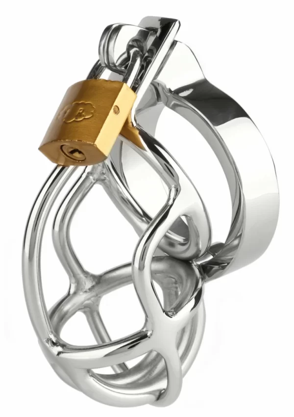 Mr. Steel San Quentin Chastity Cage stalowa klatka anatomiczna
