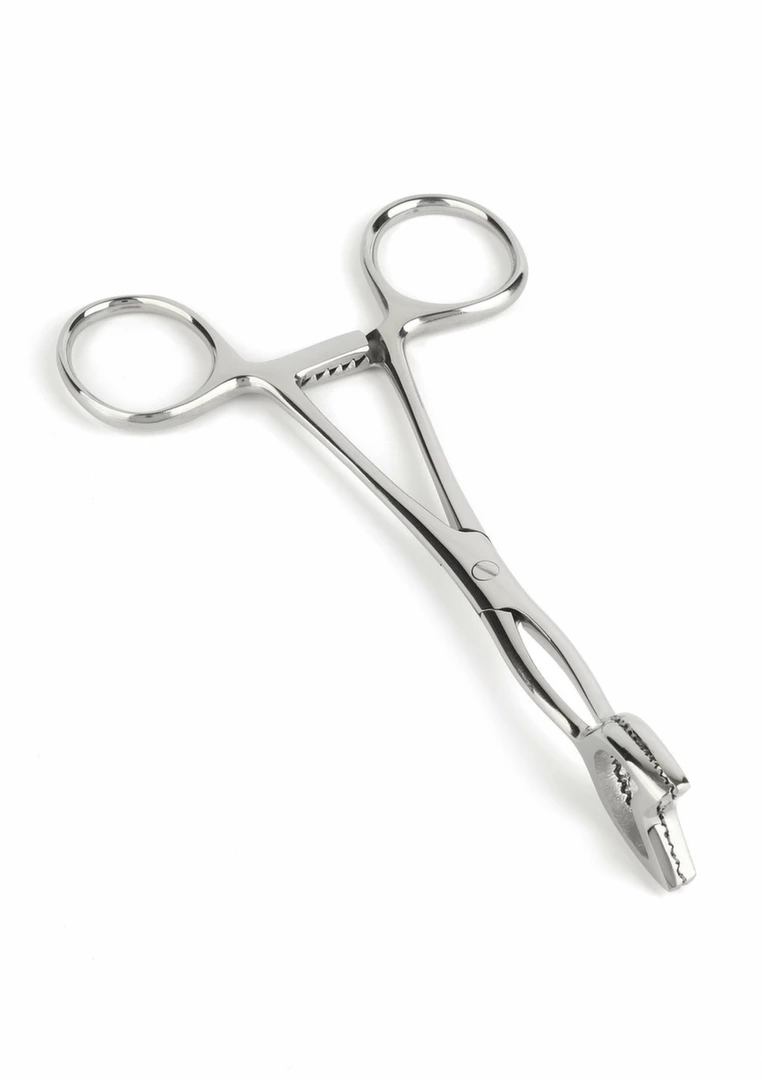 Mr. Steel Cube Tongs V Shape - stalowe szczypce z blokadÄ…