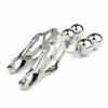 Mr. Steel Clover Nipple Clamps z obciÄ…Å¼eniem stal nierdzewna