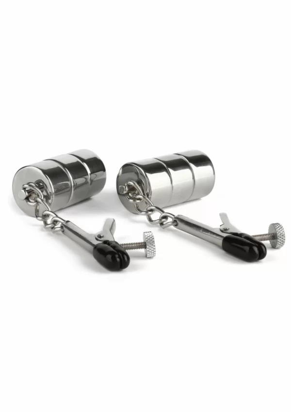 Mr. Steel Nipple Clamps z obciÄ…Å¼eniem stal nierdzewna regulowane