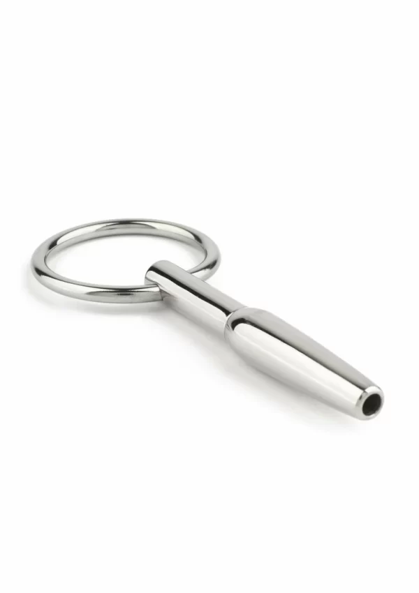 Mr. Steel Uretheral Open Plug stalowy anatomiczny z otwartym kanaÅ‚em 8 mm