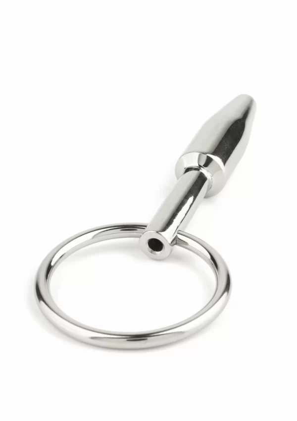 Mini Fucker Open Plug Black - Compact Anatomical Silicone