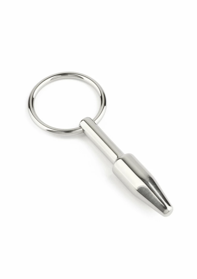 Mini Fucker Solid Plug stalowy korek intymny z ergonomicznym uchwytem