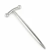 DickVader Round Tip stalowy aplikator intymny zamkniÄ™ty 8 mm