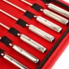 Mr. Steel Rosebud Urethral Sounds Set 13 pcs Stainless Steel
