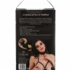 Open Cup Bra Plus O-Ring Collar Satin Harness Adjustable
