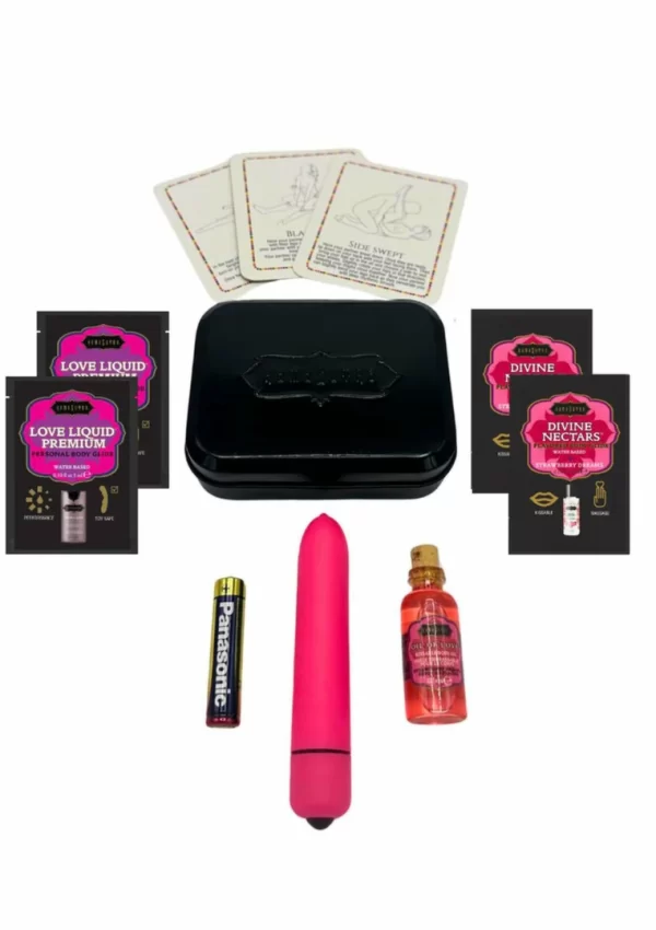 KamaSutra The Weekender Kit - Zestaw podroÅ¼ny intymnych akcesoriow mini