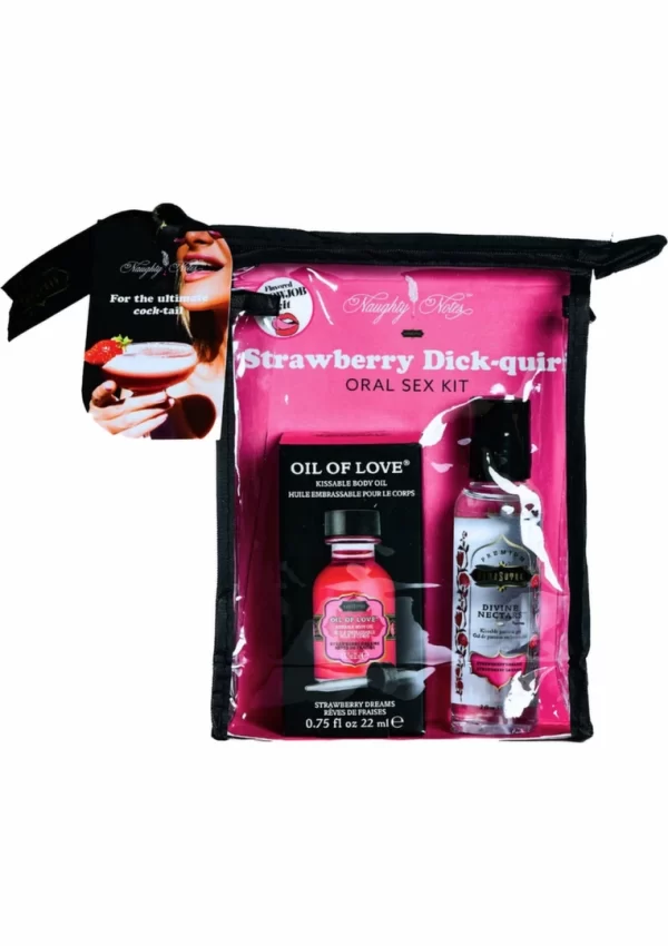 KamaSutra Cocktail Kit Flavored Body Oil & Lubricant Set - 3 Variants