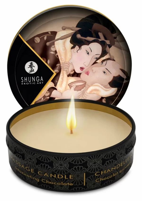 Mini Massage Candle 6 pcs - Sparkling Strawberry Wine Aroma