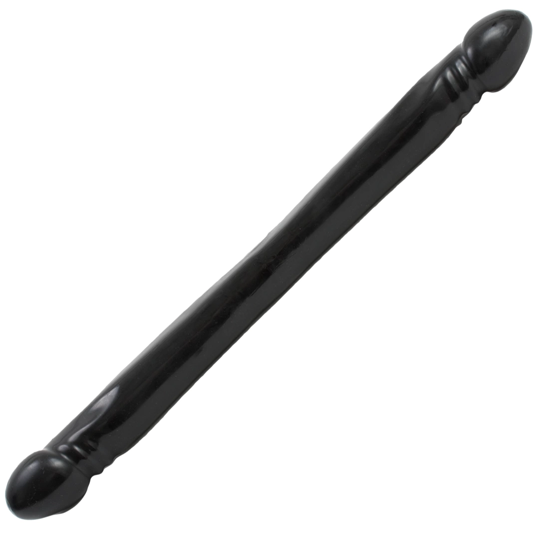 Doc Johnson Double Header Smooth Intimate Machine 45cm PVC Black - Anelma sextoys
