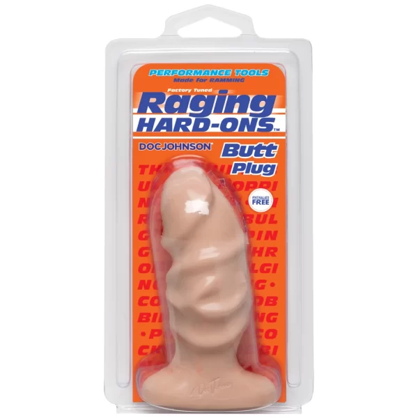Doc Johnson Raging Hard-Ons korek analny 4" z anatomicznÄ… podstawÄ…