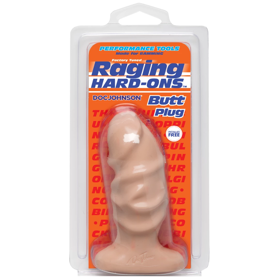 Doc Johnson Raging Hard-Ons korek analny 4" z anatomicznÄ… podstawÄ… - Anelma Doc Johnson Raging Hard-Ons korek analny 4" z anatomicznÄ… podstawÄ…