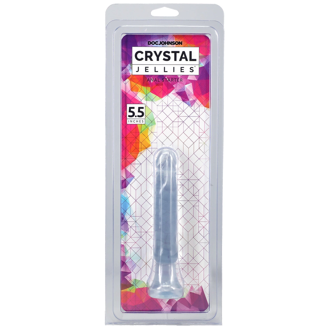 Doc Johnson Crystal Jellies 6" Classic korek analny