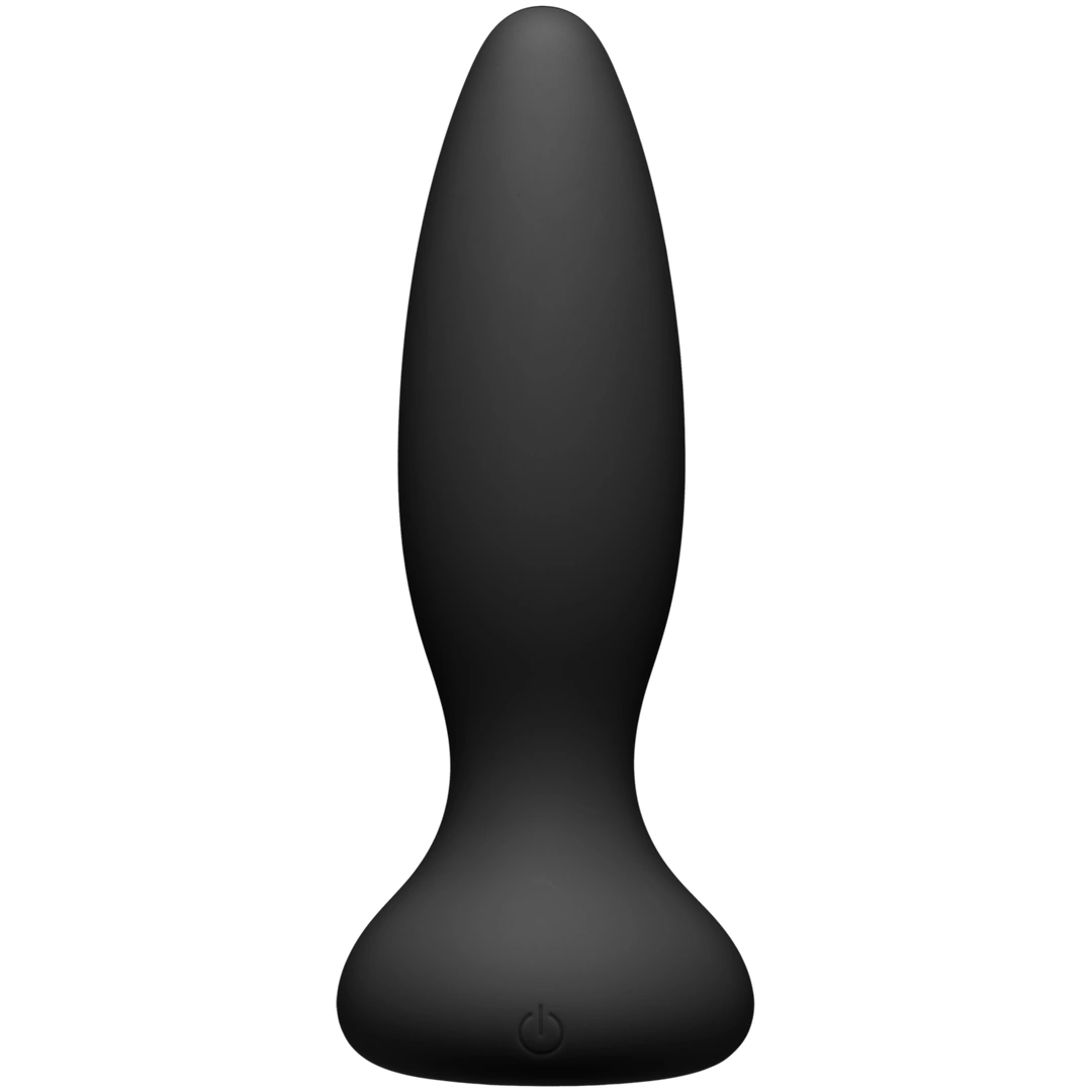Doc Johnson A-Play Vibe Silicone Plug with Remote - Anelma Doc Johnson A-Play Vibe Silicone Plug with Remote