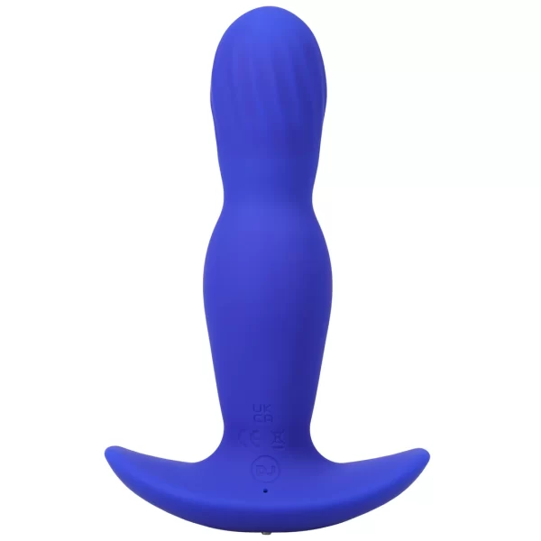 Doc Johnson A-Play Expander Silicone Plug Remote Control Black Medium. Butt plug