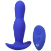 Doc Johnson A-Play Expander Silicone Plug Remote Control Black Medium