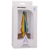 A-Play Groovy Silicone Multicolor Plug 12 cm - Tapered Base Comfort. Butt plug