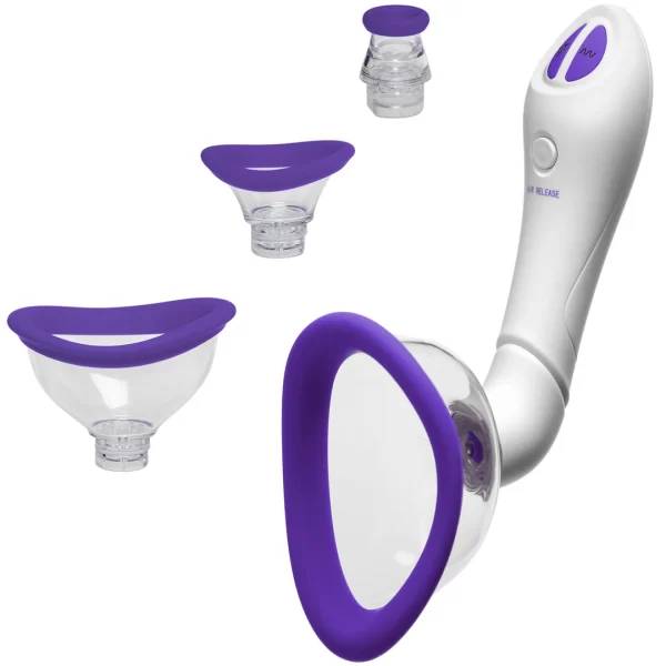 Doc Johnson Intimate Air System 4 GÅ‚owice 7 Trybow Wibracji USB
