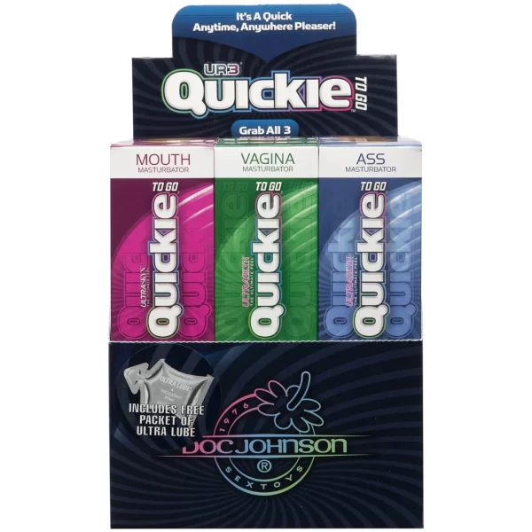 Doc Johnson Counter Display ULTRASKYN Intimate Sleeves Set 12 pcs offers a practical design for comfortable