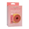 Doc Johnson Grapefruit Intimate Set with ULTRASKYN Texture 3-Piece Kit offers a practical design for comfortable