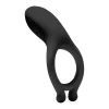 Doc Johnson OptiMALE Rechargeable Silicone Vibrating Ring Black - Anelma sextoys