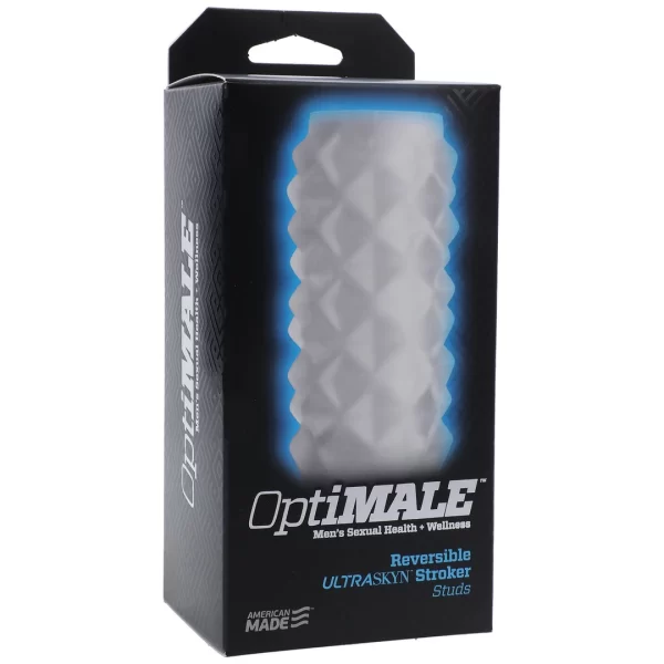 Doc Johnson Studs Reversible ULTRASKYN Dual-Texture Intimate Device 5â€ combines an ergonomic design for comfortable