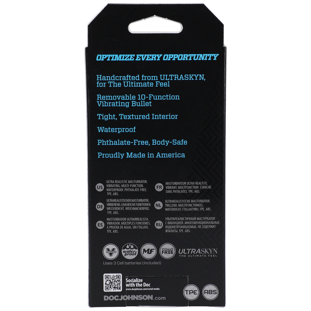 Doc Johnson OptiMALE Massage Beads Vibrating Intimate Device - Anelma reliable use and easy care.