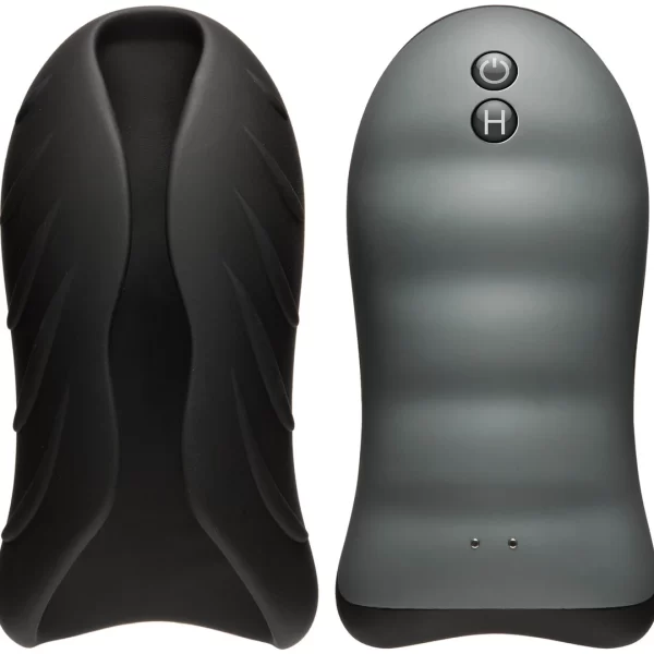 Doc Johnson OptiMALE Silicone Stroker Heated Rechargeable