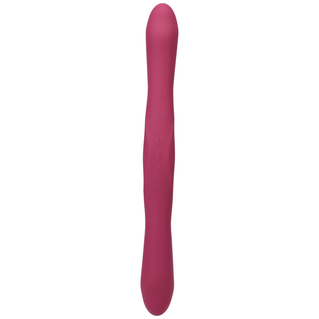 TRYST Duet Double-Ended Silicone Device - Anelma Doc Johnson TRYST Duet silikonowy model z podwojnym - vibraattori