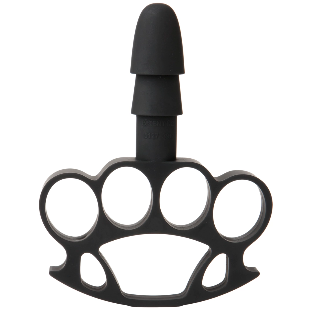Doc Johnson Knuckle Up Universal Intimate Attachment System Black - Anelma sextoys