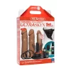 Doc Johnson Vac-U-Lock Zestaw z funkcją wibracji + pilot + 3 nakładki ULTRASKYN - Anelma eroticshop