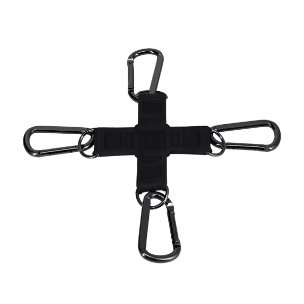 Doc Johnson Tactical Hogtie System Black - silikonowy regulator poÅ‚oÅ¼enia